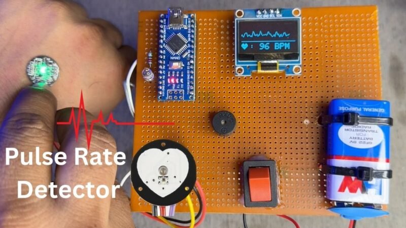 pulse rate detector